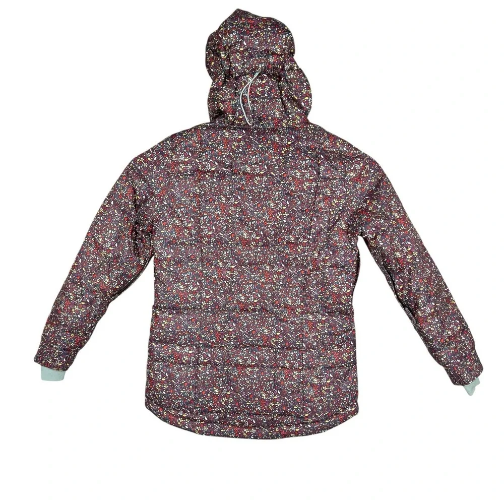 NIKE 6.0 VASHI SNOWBORDING‎ HOODED DOWN JACKET MULTICOLOR WOMENS MEDIUM SKI